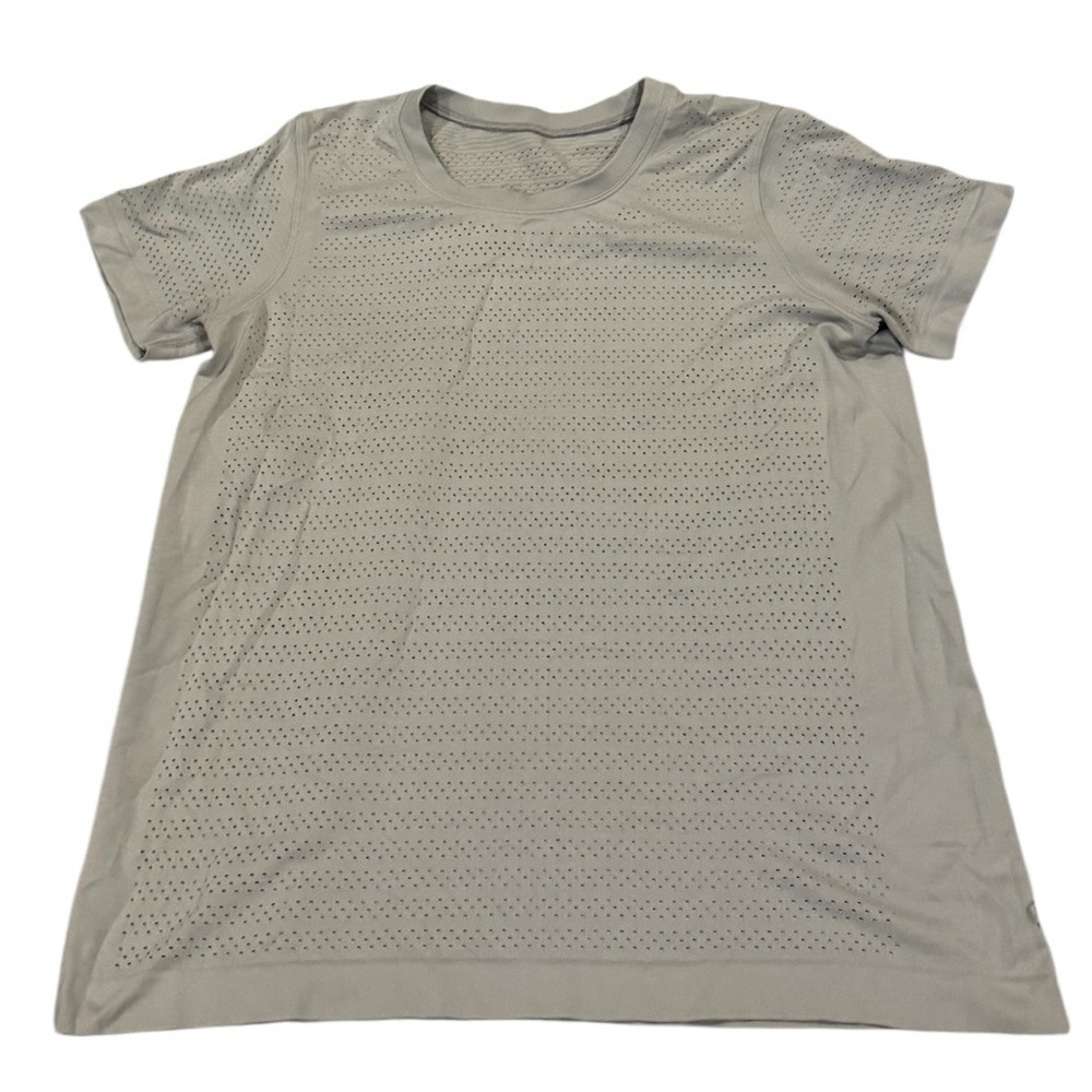 lululemon athletica Gray Short Sleeve Tee
